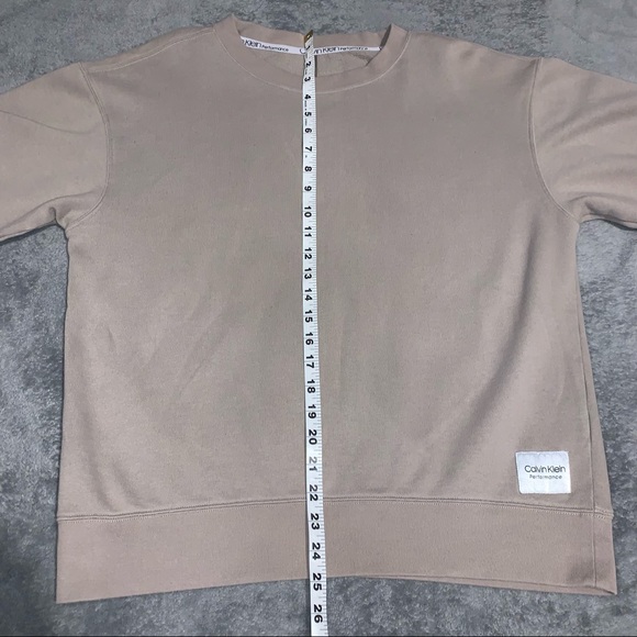 Calvin Klein Women’s Crew Neck Beige Sweater Size:Small - Picture 4 of 8
